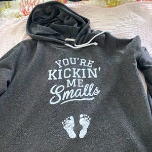 Maternity hoodie